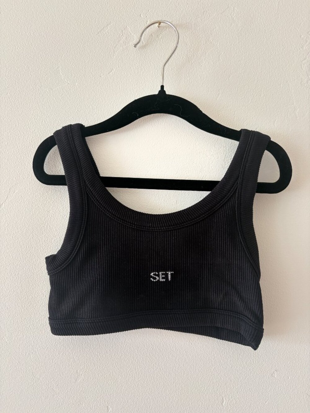 Set Active Ribbed Black Set - Picture 4 of 7